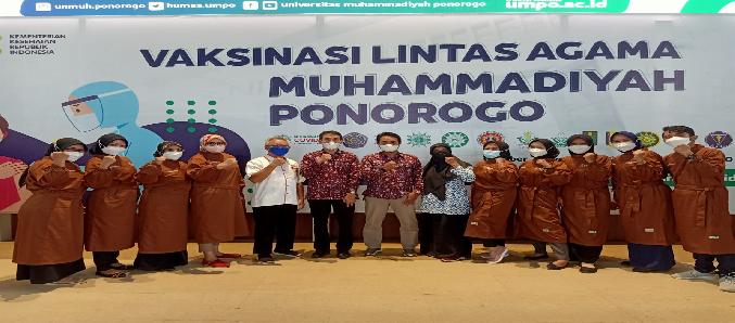RSUMP Membantu Percepatan Vaksinasi Covid-19 kepada Masyarakat Ponorogo