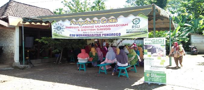 RSUMP GELAR BAKSOS BERSAMA PCM DAN PCA SAWOO