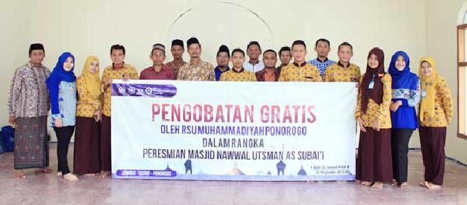 Pengobatan Gratis Bersama Warga Sooko